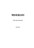 Miserlou - Oboe & Guitar Duet