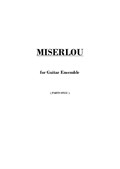 Miserlou - Guitar Ensemble (Players Parts Only)