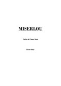 Miserlou - Piano & Violin (Parts Only)