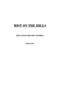 Mist on the Hills - Guitar Ensemble/Trio (Parts Only)