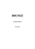 Bounce! - Brass Quintet (Parts Only)