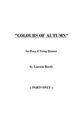 Colours of Autumn - Harp & String Quartet (Parts Only)